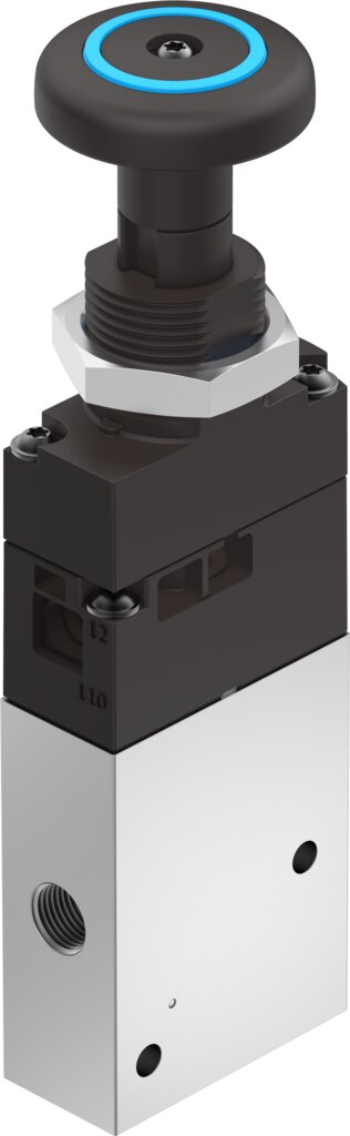 Pushbutton valve