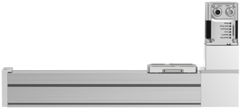 Toothed belt axis unit