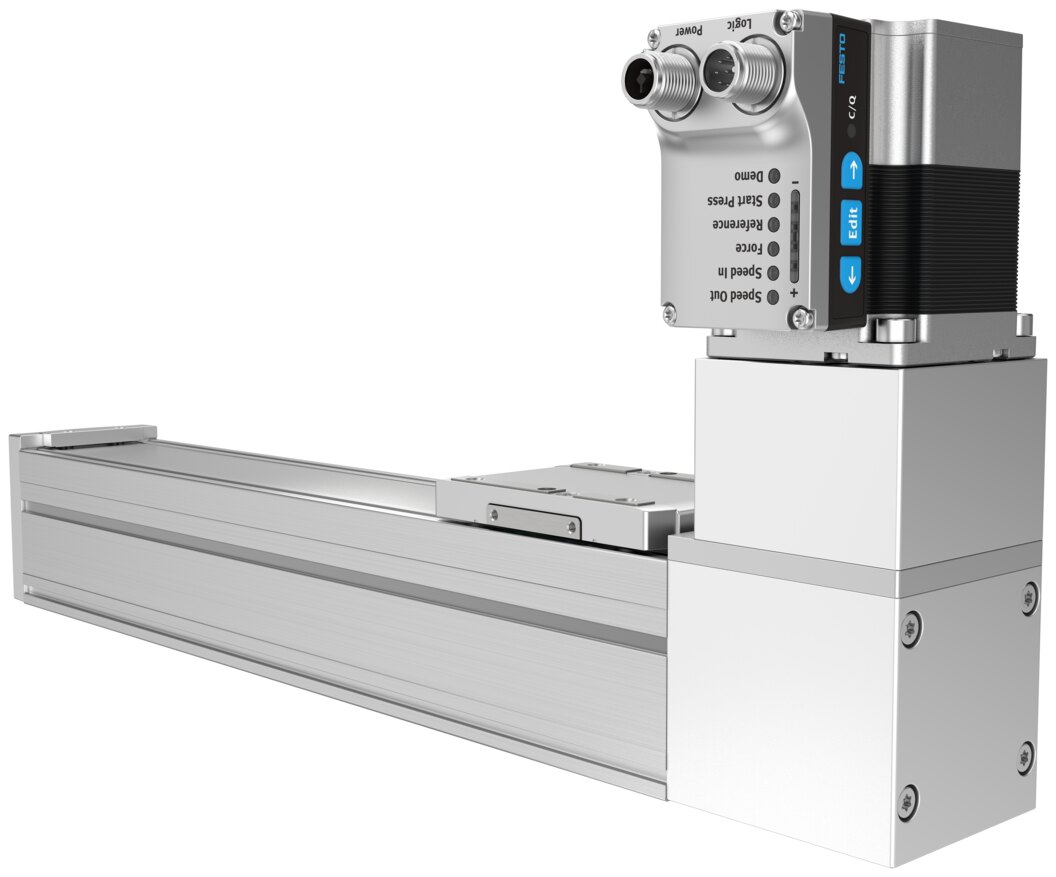 Toothed belt axis unit