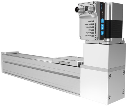 Toothed belt axis unit