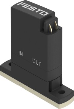 Media separated solenoid valve