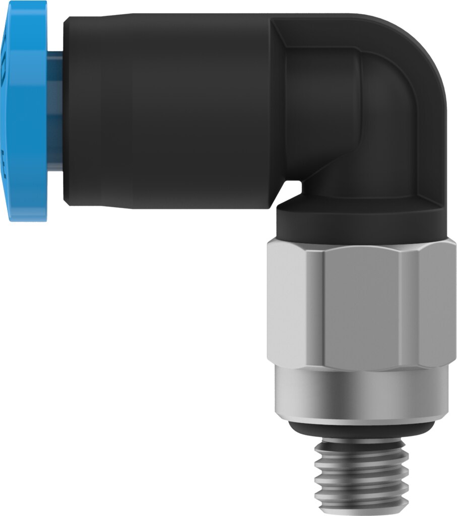 Push-in L-fitting