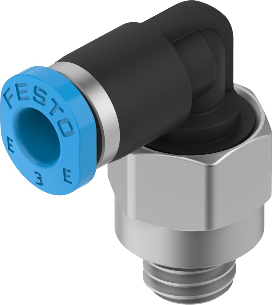 Push-in L-fitting