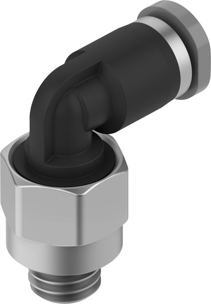 Push-in L-fitting