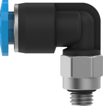 Push-in L-fitting