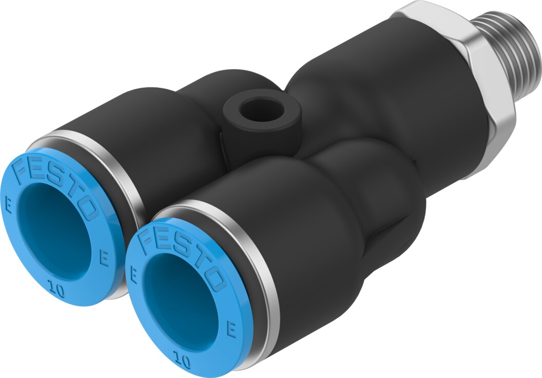 Push-in Y-fitting