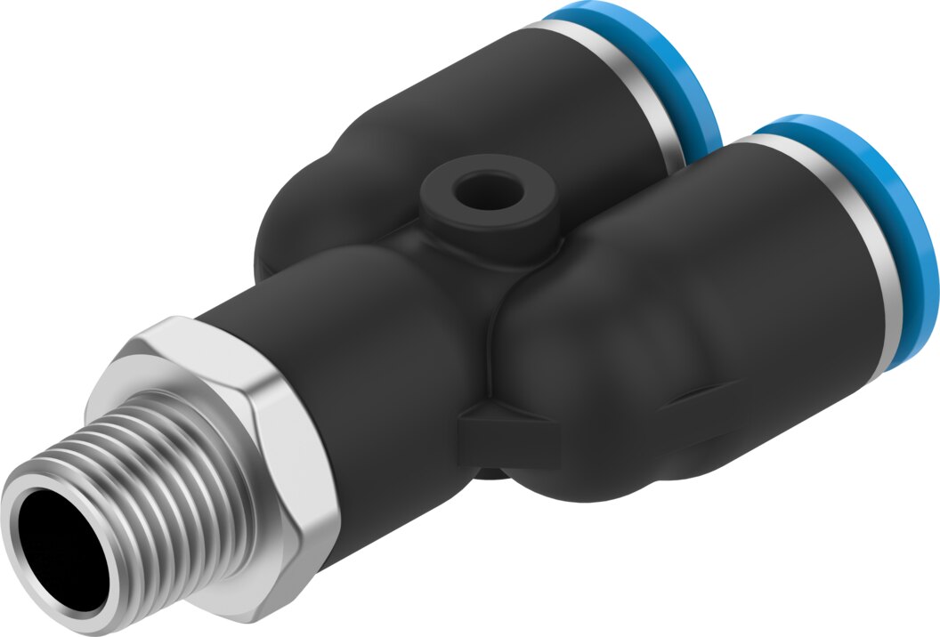 Push-in Y-fitting