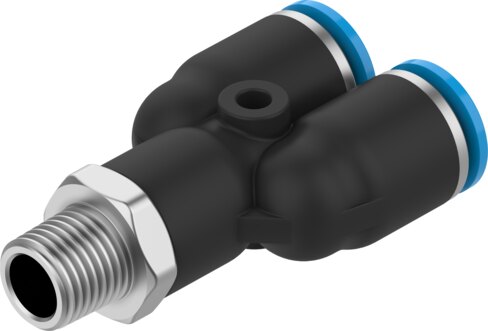 Push-in Y-fitting