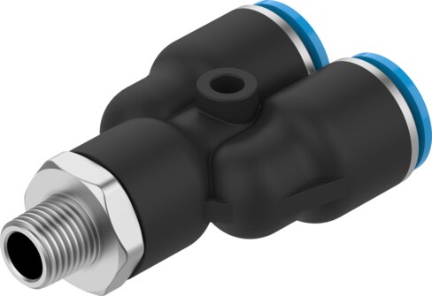 Push-in Y-fitting