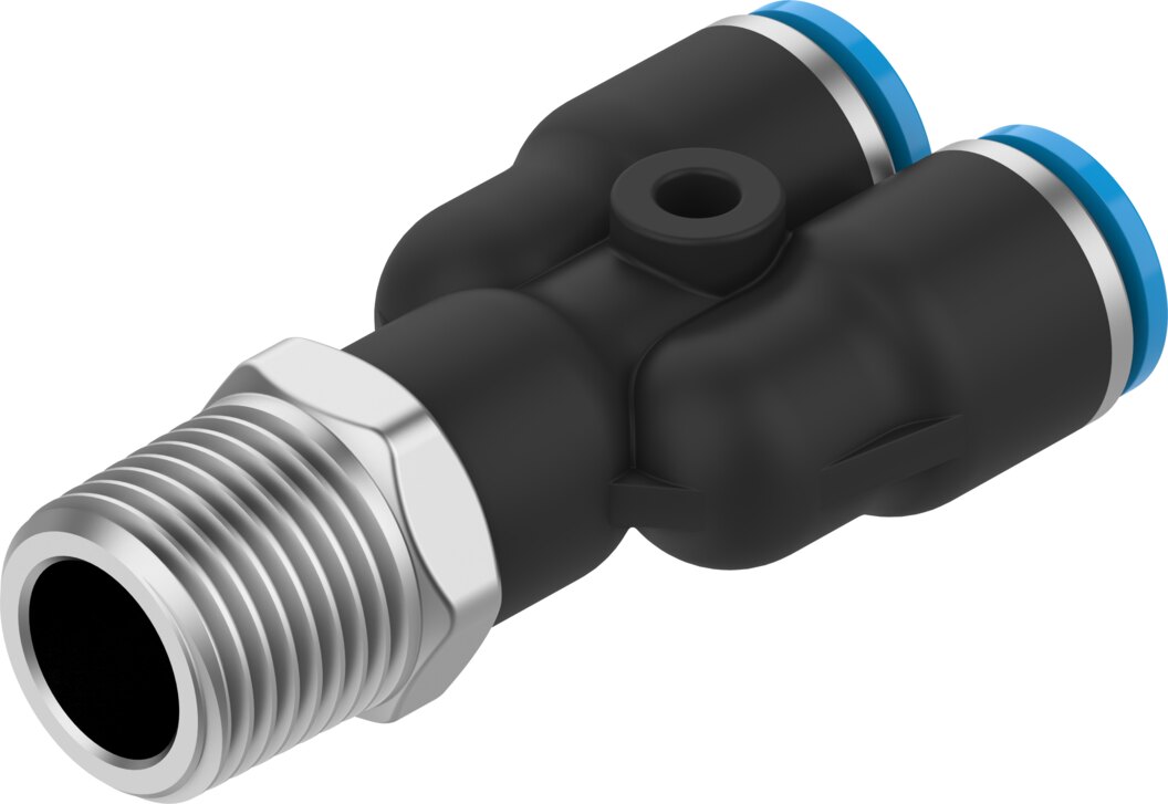 Push-in Y-fitting