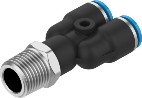 Push-in Y-fitting