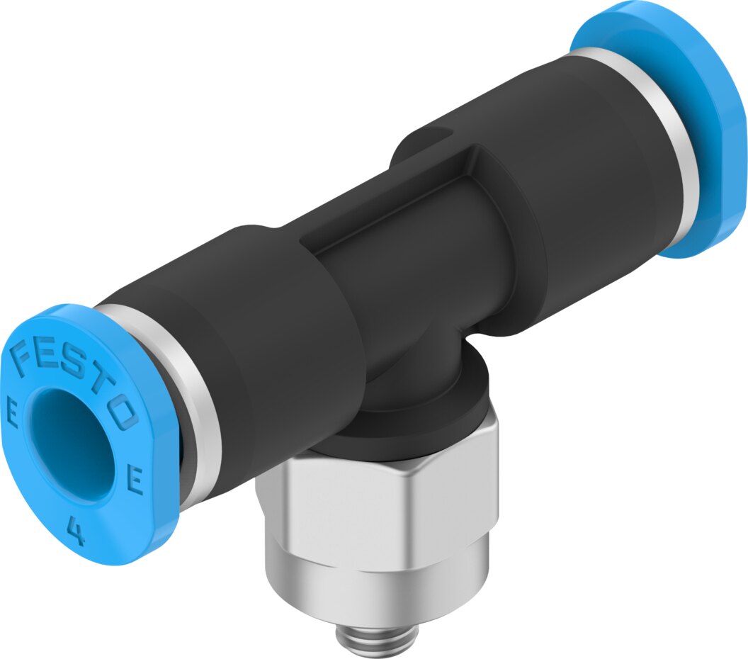 Push-in T-fitting