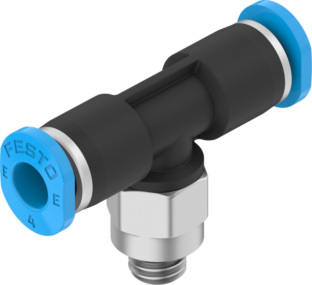 Push-in T-fitting
