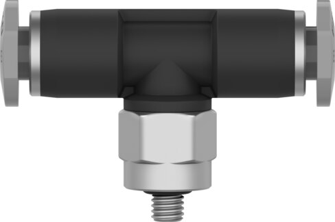 Push-in T-fitting