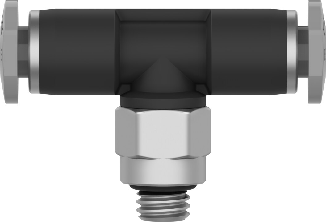 Push-in T-fitting