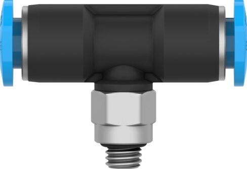 Push-in T-fitting