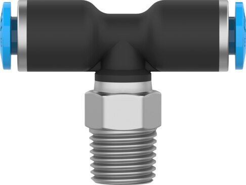 Push-in T-fitting
