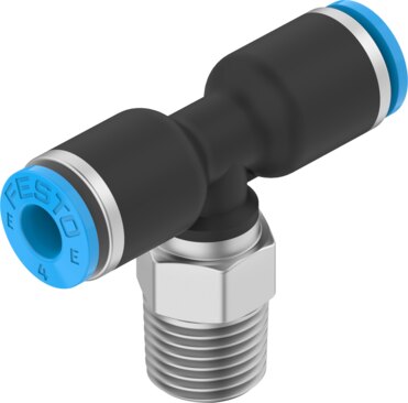 Push-in T-fitting
