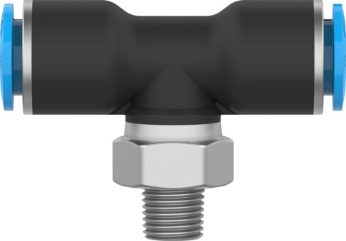 Push-in T-fitting