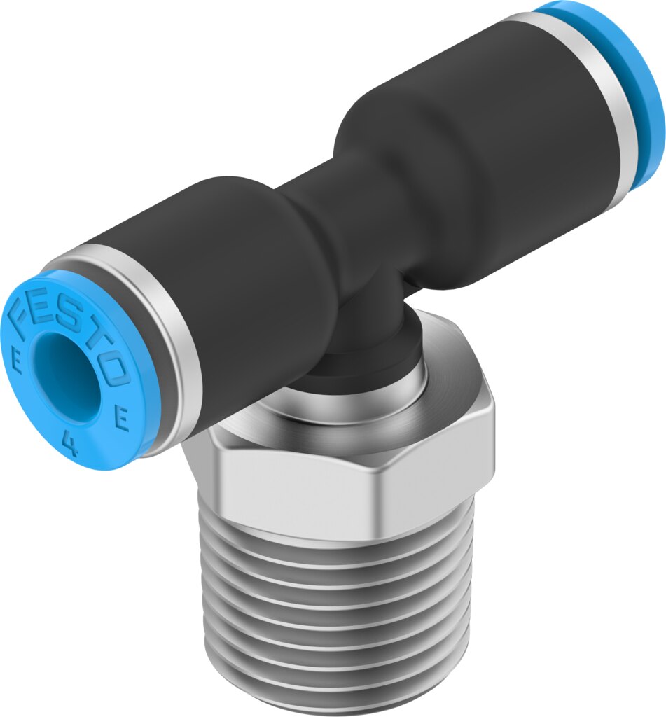 Push-in T-fitting