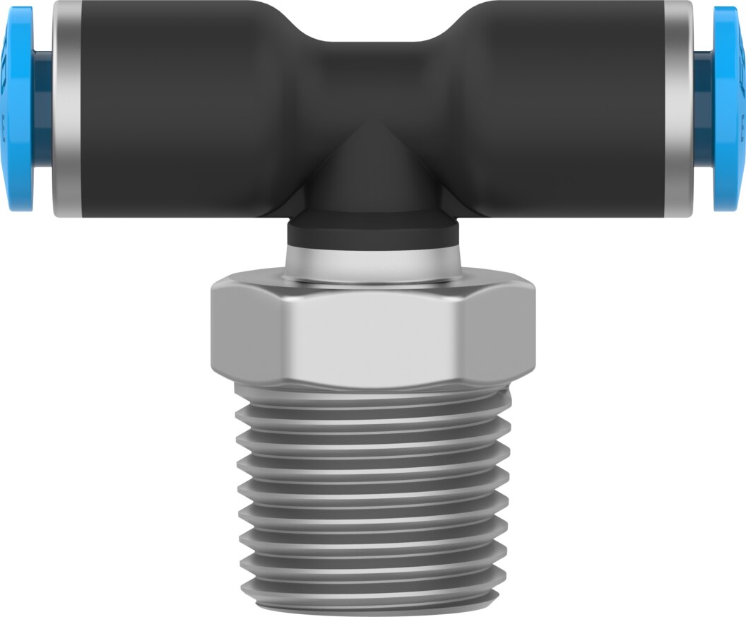 Push-in T-fitting