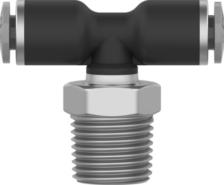 Push-in T-fitting