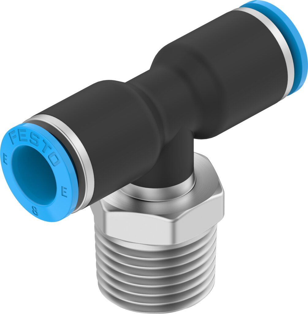 Push-in T-fitting