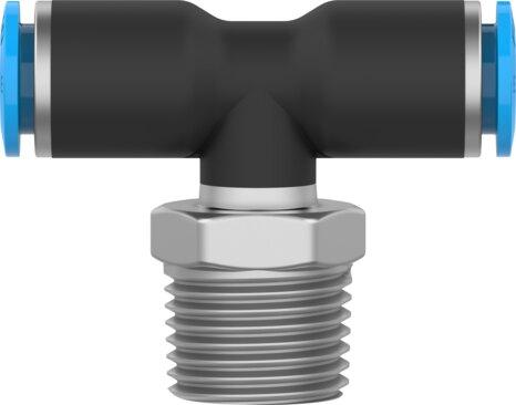 Push-in T-fitting