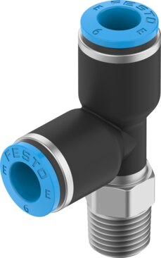 Push-in T-fitting