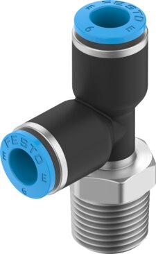 Push-in T-fitting