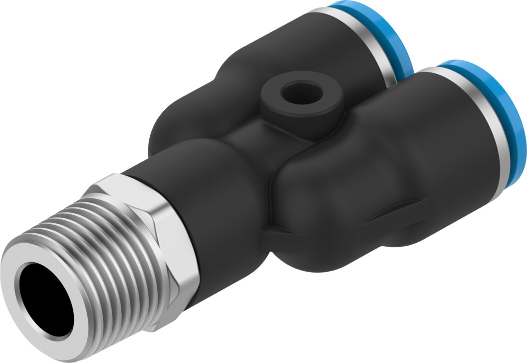 Push-in Y-fitting