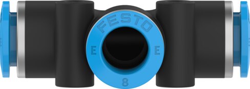 Push-in T-connector