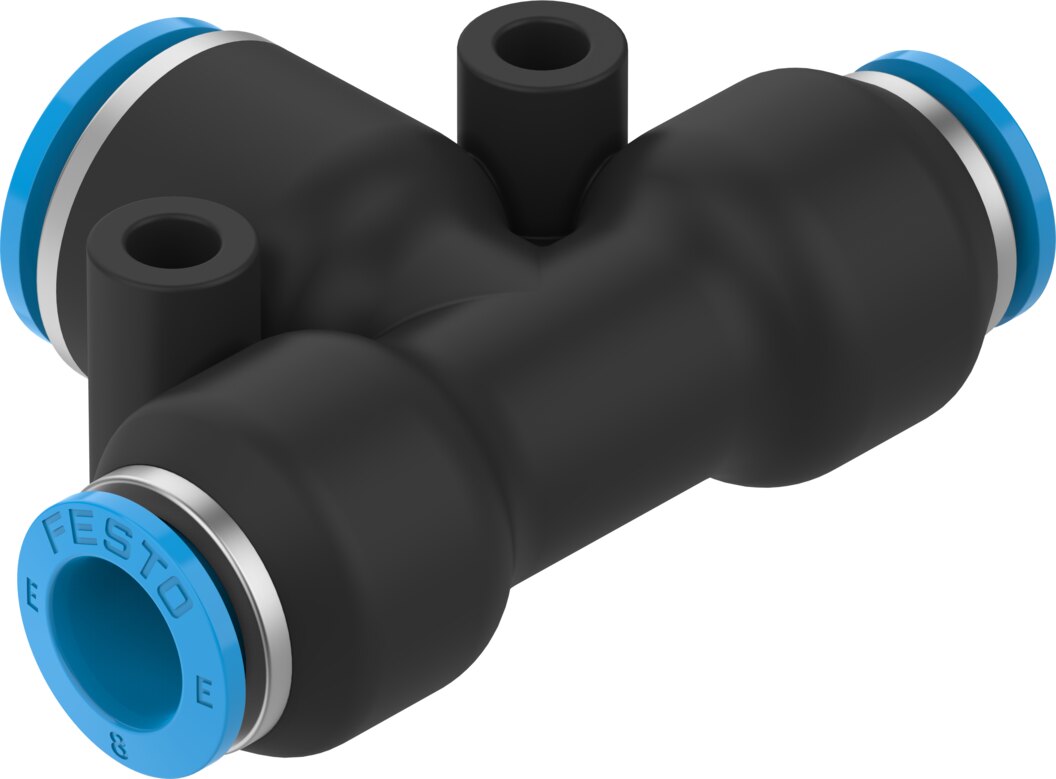 Push-in T-connector