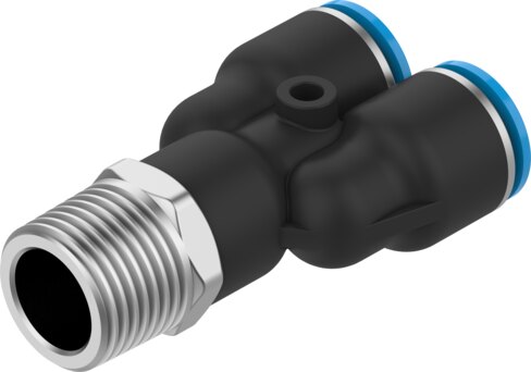 Push-in Y-fitting