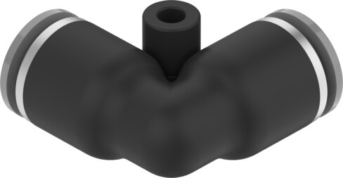 Push-in L-connector