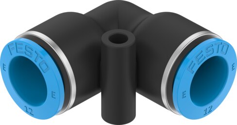 Push-in L-connector