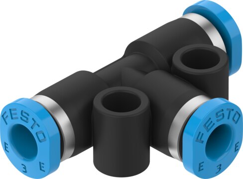 Push-in T-connector