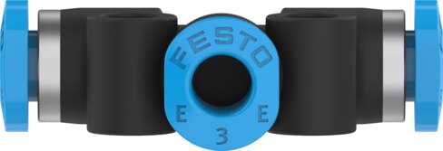 Push-in T-connector
