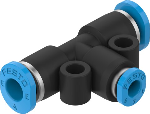 Push-in T-connector