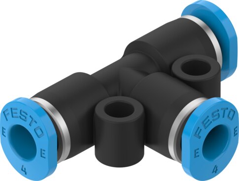 Push-in T-connector