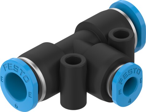 Push-in T-connector