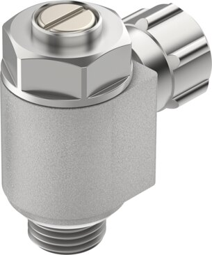 One-way flow control valve