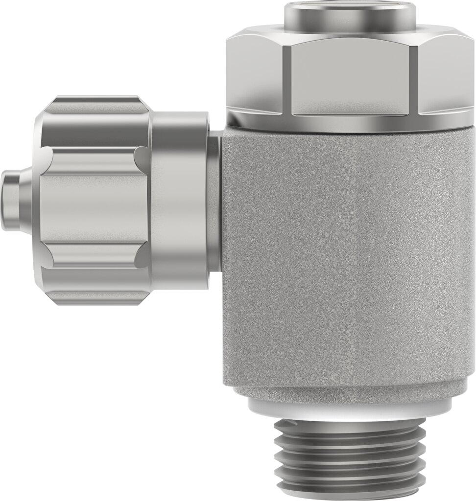 One-way flow control valve