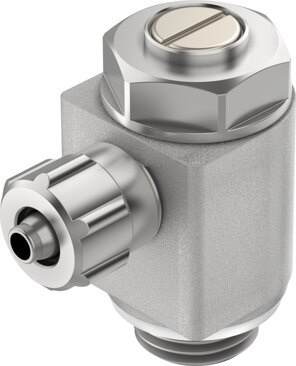 One-way flow control valve