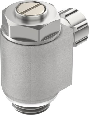 One-way flow control valve