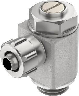 One-way flow control valve
