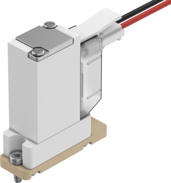 Media separated solenoid valve