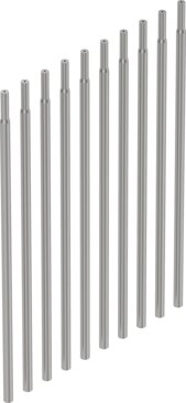 Dosing needle set