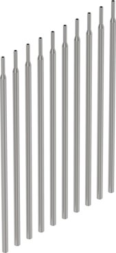 Dosing needle set