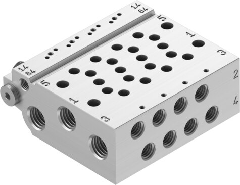 Manifold rail